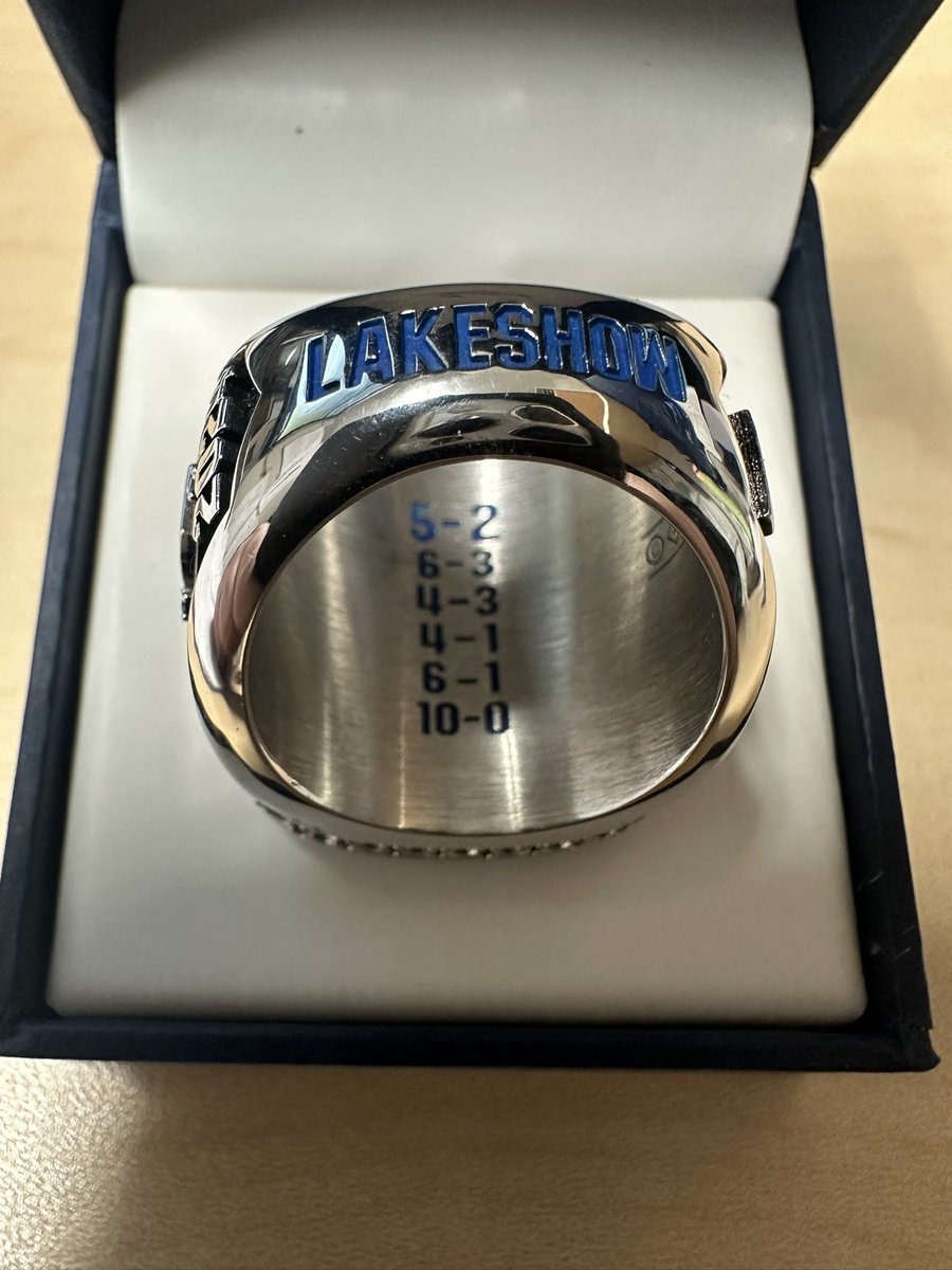WaconiaLakers's tweet photo. Put the 2024 season to bed on Saturday night as we passed out our Championship Rings! Fun night spent with the Laker Community! 

Thanks to @WaconiaBaseball for all the help in making this whole thing happen! You guys are the best! 

#Champs #WLakeShow #RingSzn https://t.co/rRgJZbiCYz