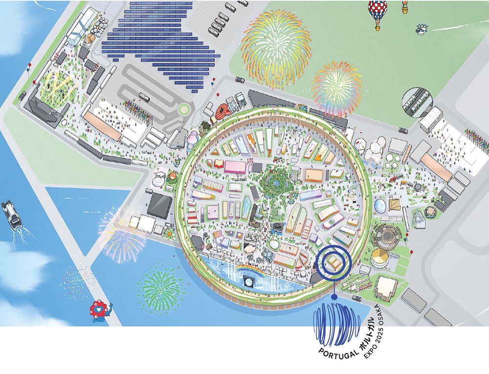 大阪関西万博2025 ポルトガル・パビリオンの場所が明らかに