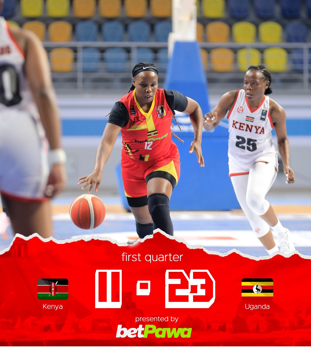 Steadying the ship at the start
Opening the quarter well
Let’s go UG 💪🏾

#GazellesBasketball