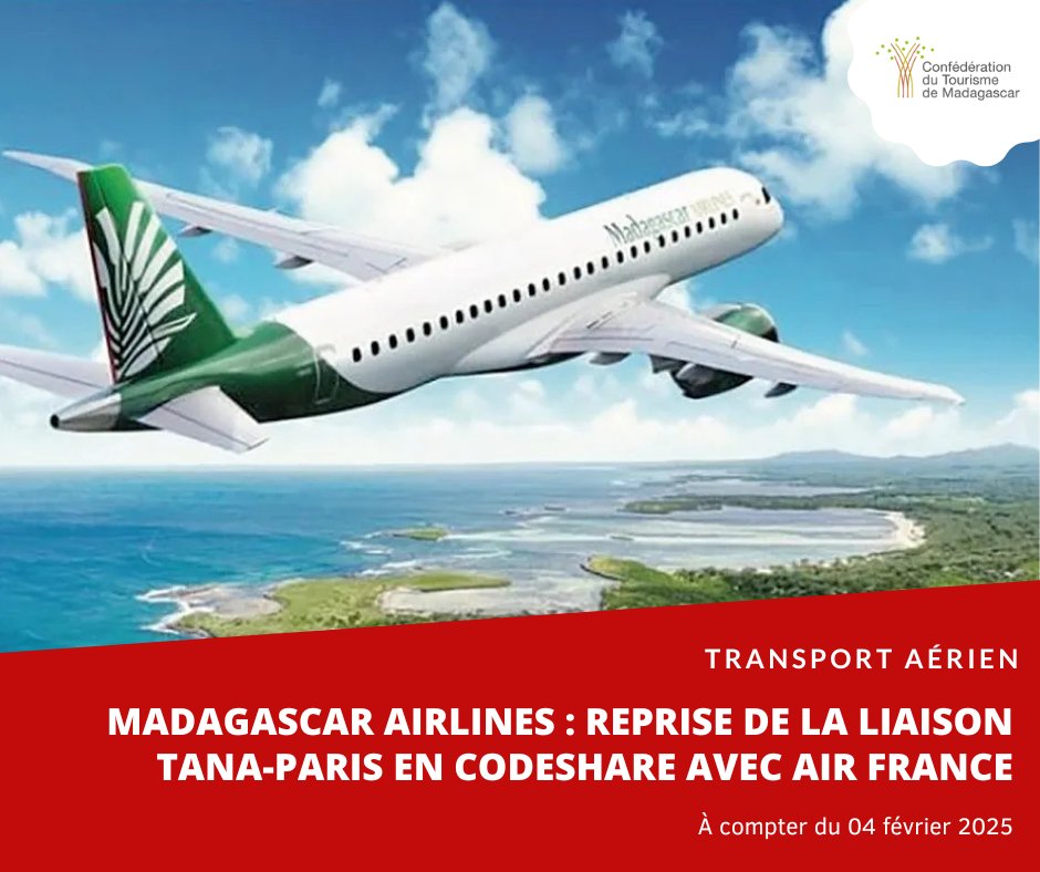 Confédération du Tourisme de Madagascar tweet media