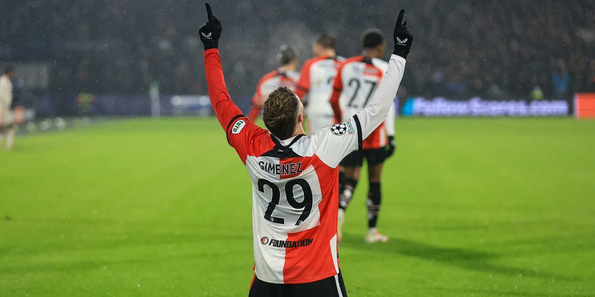 DONE DEAL: Feyenoord has sold Santiago Gimenez to AC Milan. The Mexican striker joined Feyenoord in 2022 from Cruz Azul and scored 65 goals in 105 official games, winning the Eredivisie, Dutch Cup and Supercup.