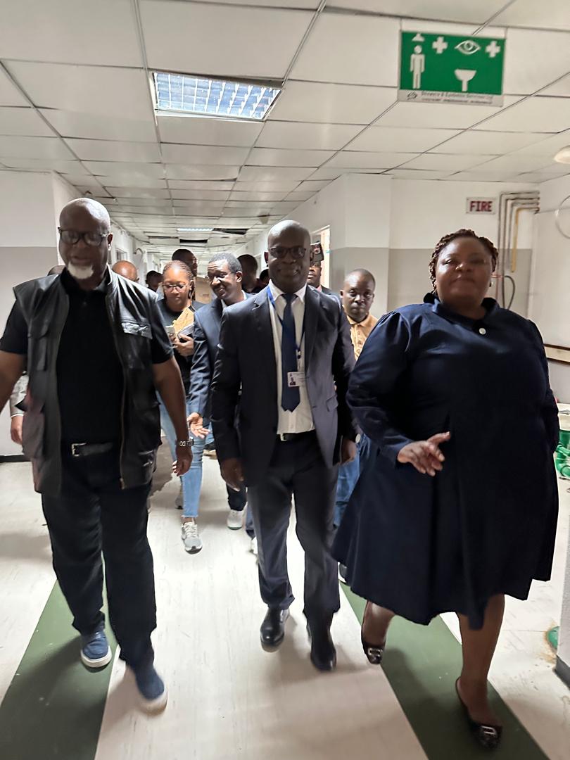 NHRTI_ndola's tweet photo. The MOH Minister today conducted a familiarisation tour of NHRTI ( formerly TDRC) and gave an assurance of government's  support to ensure NHRTI effectively implements its expanded mandated under the new Act. "We shall ensure you get modern equipment for research and training" https://t.co/vTQeUMDOme