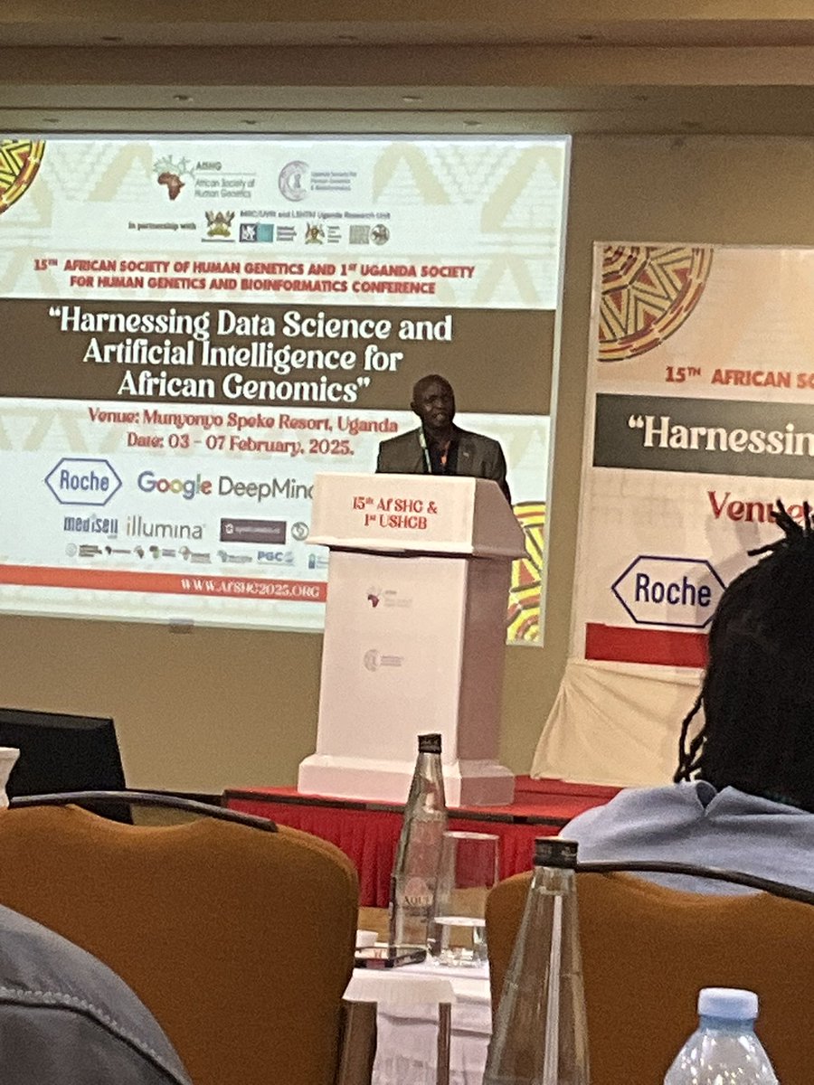 Cathy Stein (@steingenepilab) on Twitter photo My collaborator (and former classmate!) Prof Moses Joloba offering opening remarks at the African Society of Human Genetics #AFSHG2025 meeting in Kampala, Uganda 🇺🇬
His pride in this conference is well deserved. <a href="/Makerere/">Makerere University</a> <a href="/AfSHG_Genetics/">African Society of Human Genetics</a> My collaborator (and former classmate!) Prof Moses Joloba offering opening remarks at the African Society of Human Genetics #AFSHG2025 meeting in Kampala, Uganda 🇺🇬
His pride in this conference is well deserved. <a href="/Makerere/">Makerere University</a> <a href="/AfSHG_Genetics/">African Society of Human Genetics</a>