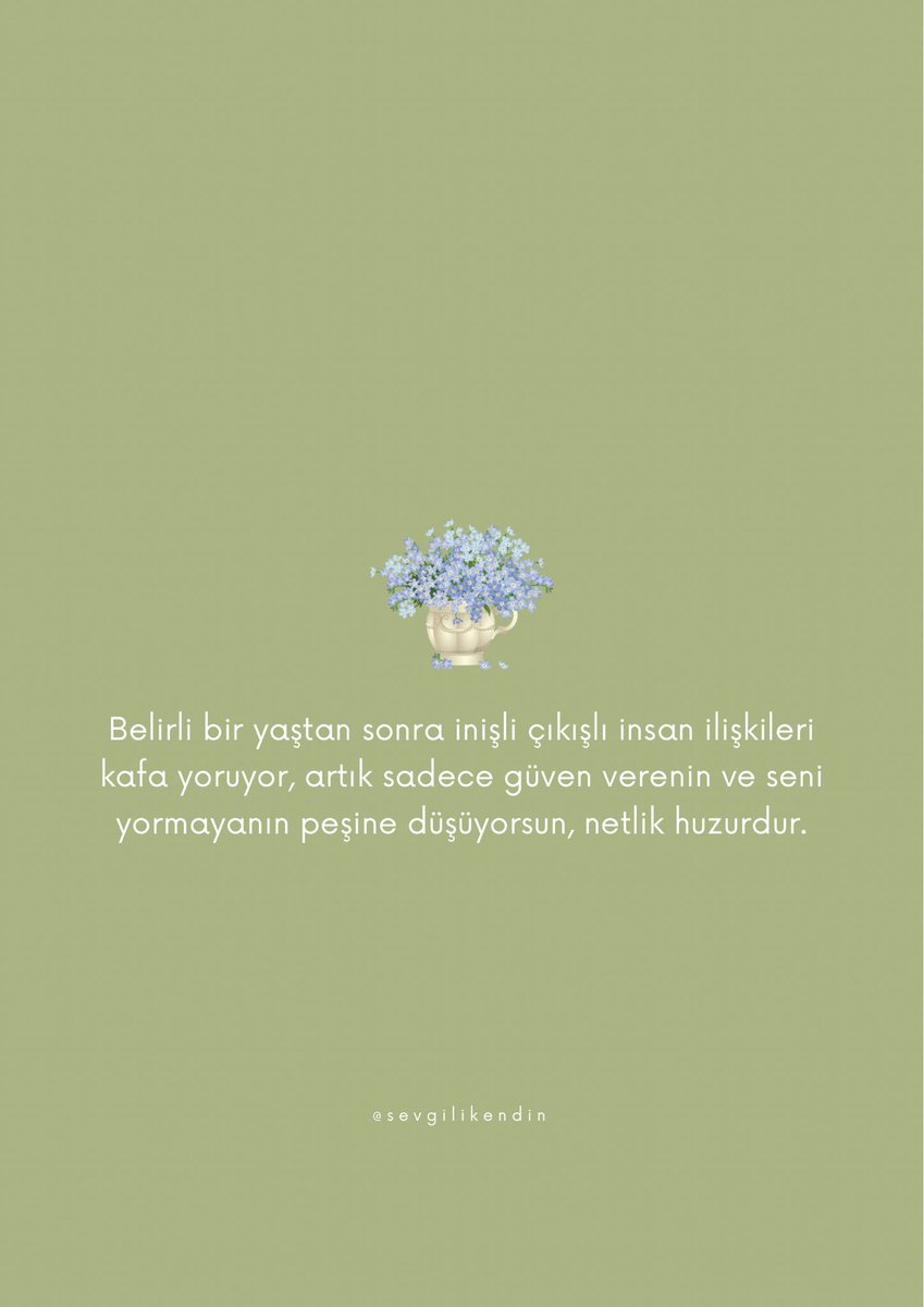 Sevgili kendim, (@sevgilikendin) on Twitter photo 