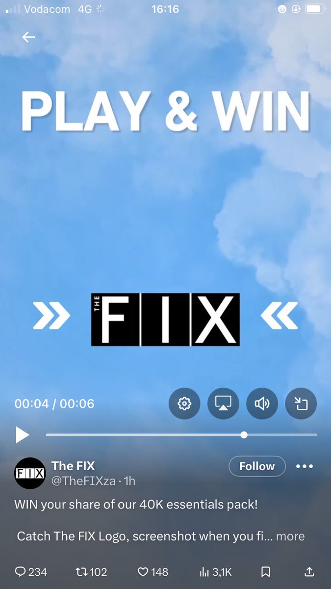 FaithNdaba_'s tweet photo. @TheFIXza @TheFIXza 

Done https://t.co/0k41hqKAap