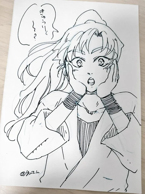 原作のこの驚き方可愛いネッ 