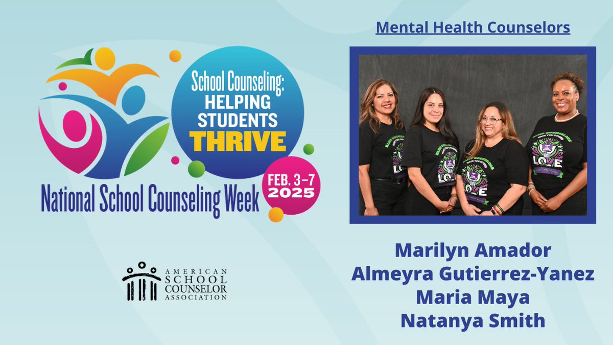 AliefISD's tweet image. This #NationalSchoolCounselingWeek, we honor our incredible Alief ISD District Team &amp;amp; Mental Health Counselors for their unwavering dedication to our students' well-being. Your guidance, support, &amp;amp; commitment help our students THRIVE every day! Thank you for making a difference!