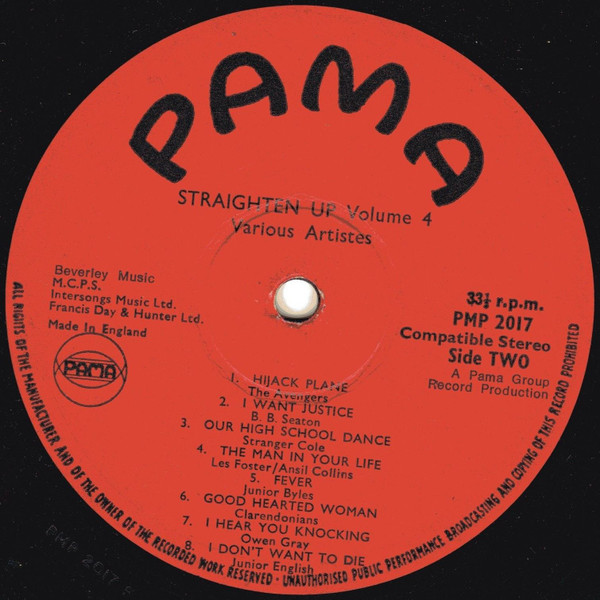 Today we're highlighting Volume 4 of our iconic boss reggae album series, "Straighten Up".

What's your favourite track on this album? Let us know in the comments!

You can stream and download this album here - PamaRecords.lnk.to/StraightenUp4

#bossreggae #skinheadreggae #pamarecords