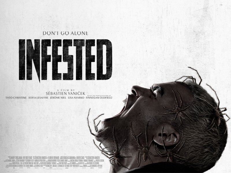 GCLebanon's tweet image. Don’t miss your chance to experience horror thriller  #Infested Movie on February 6th.

Passionate about exotic animals, Kaleb brings a venomous spider home, but it accidentally slips away. Soon, residents of the building are battling an army of deadly spiders.

Get your tickets