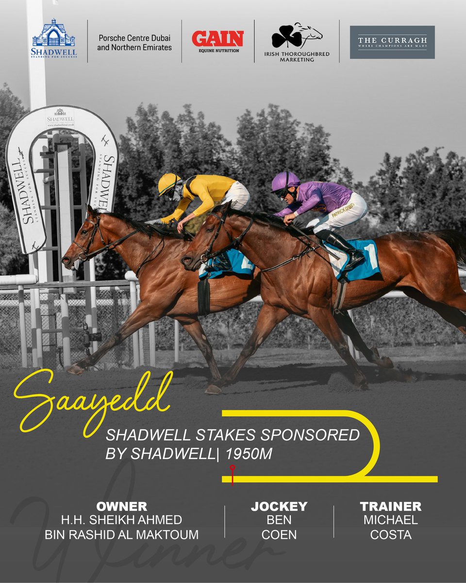 Jebel Ali Racecourse tweet media