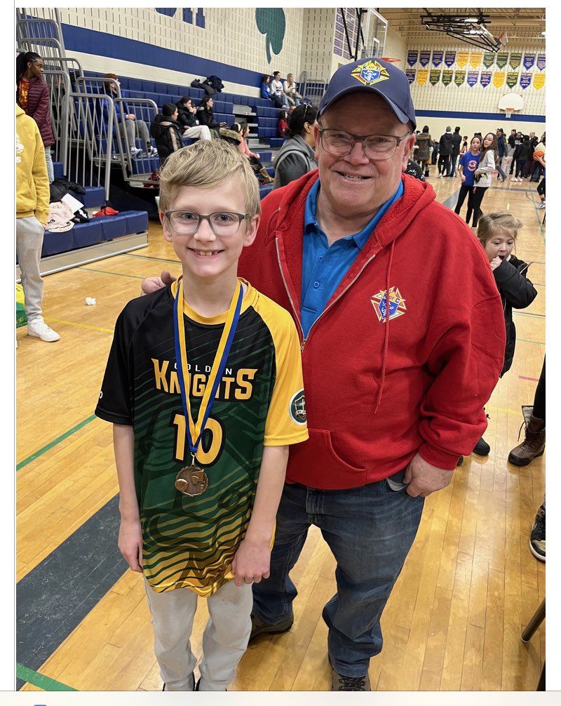 Congratulations!
Knights of Columbus Free throw competition 2025.