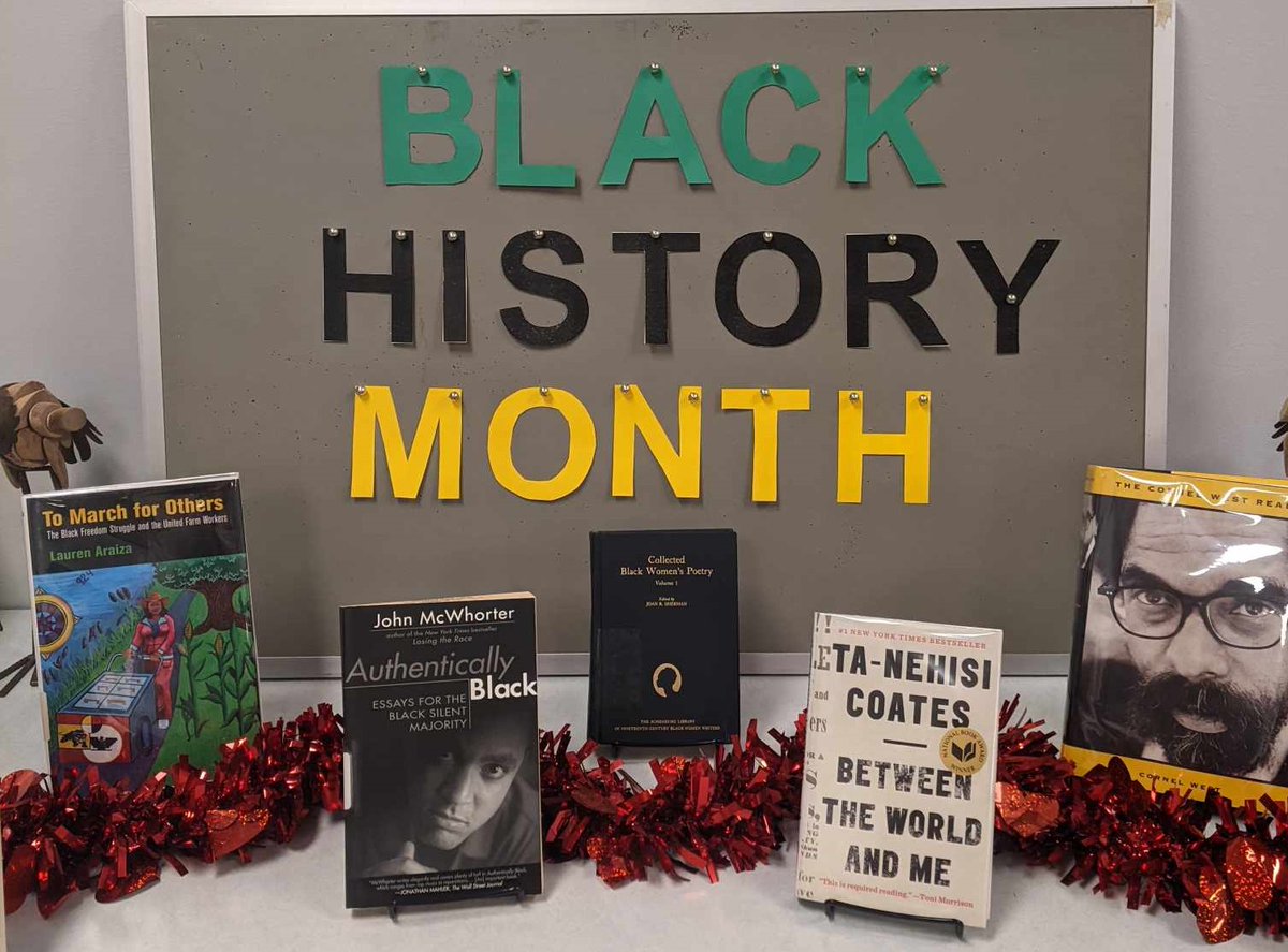 sunysullivanlib's tweet photo. It's Black History Month! Check out a variety of titles in Lower J. https://t.co/oTRDRDY6aA