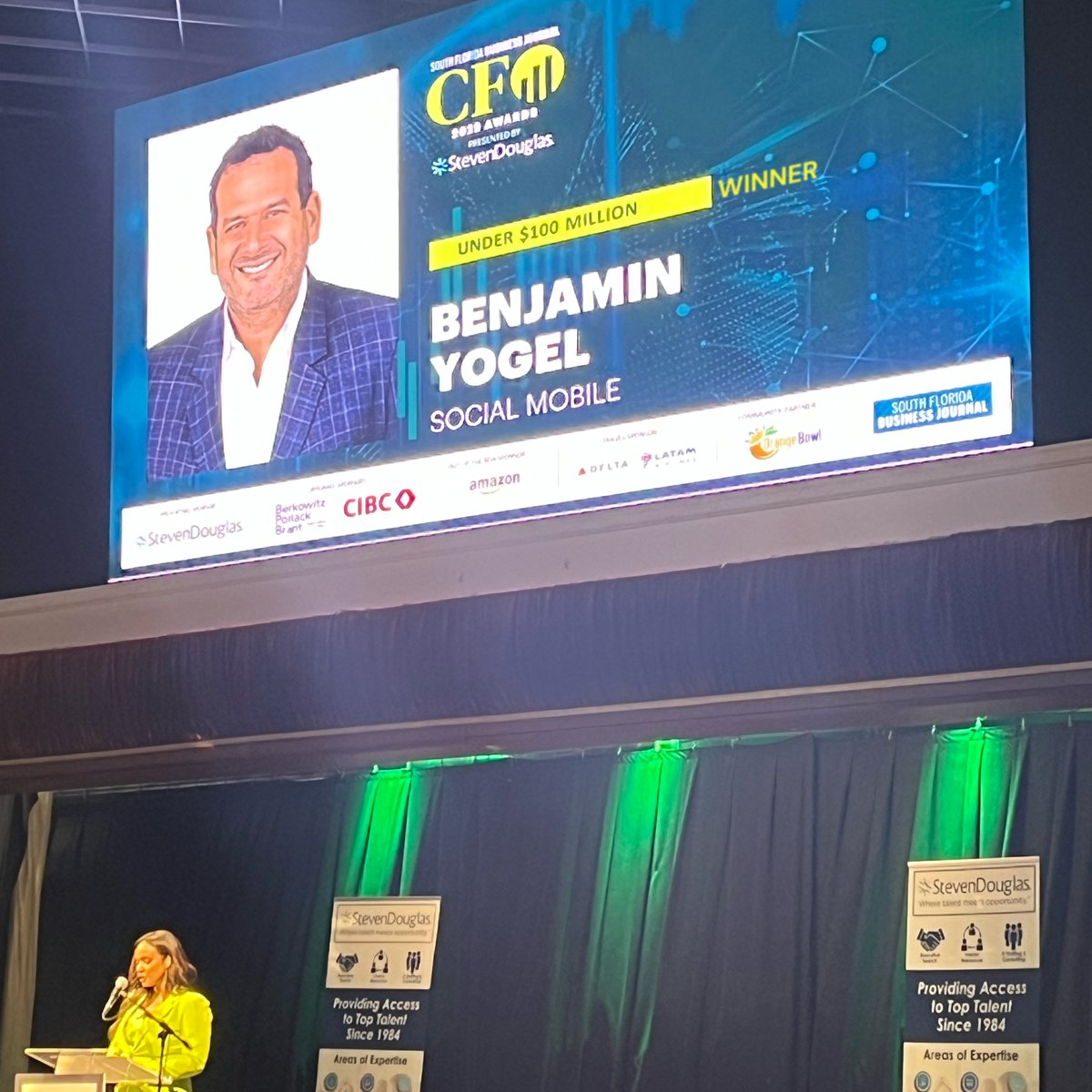 nexa_mobility's tweet image. Our CFO, Benjamin Yogel, has been named  2025 CFO of the Year by the @SFBJNews in the Under $100M Revenue category!   

Congratulations, Ben, on this well-deserved recognition! 👏 

#CFOOfTheYear #Leadership #Finance #SocialMobile