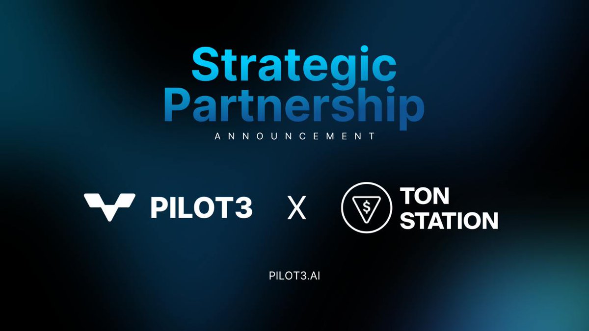 🚀 Big News! 🚀  

We're thrilled to announce a strategic partnership with <a href="/tonstationgames/">TON Station</a>, the premium game distribution platform! ✨

🌟 Backed by TON Station’s massive reach—19M app users and 2.9M Daily Active Users—Pilot3 is gearing up to make waves! 
This partnership will