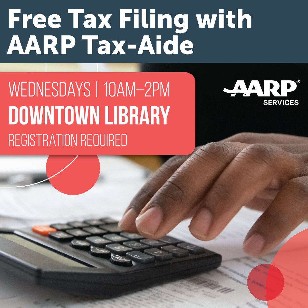 Portland Library ME (@portpubliclibme) on Twitter photo 💵📃Ease into tax season with help from professionals!
Support from <a href="/AARPMaine/">AARP Maine</a> focuses on taxpayers who are over 50 and have low to moderate income.
Learn more:
portlandme.librarycalendar.com/event/free-tax… 💵📃Ease into tax season with help from professionals!
Support from <a href="/AARPMaine/">AARP Maine</a> focuses on taxpayers who are over 50 and have low to moderate income.
Learn more:
portlandme.librarycalendar.com/event/free-tax…