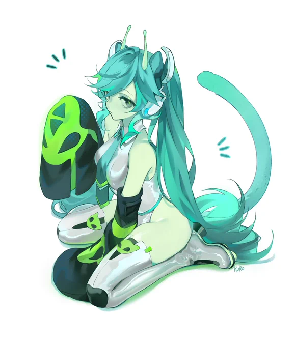 Thanks for Glorpi Miku#初音ミク 