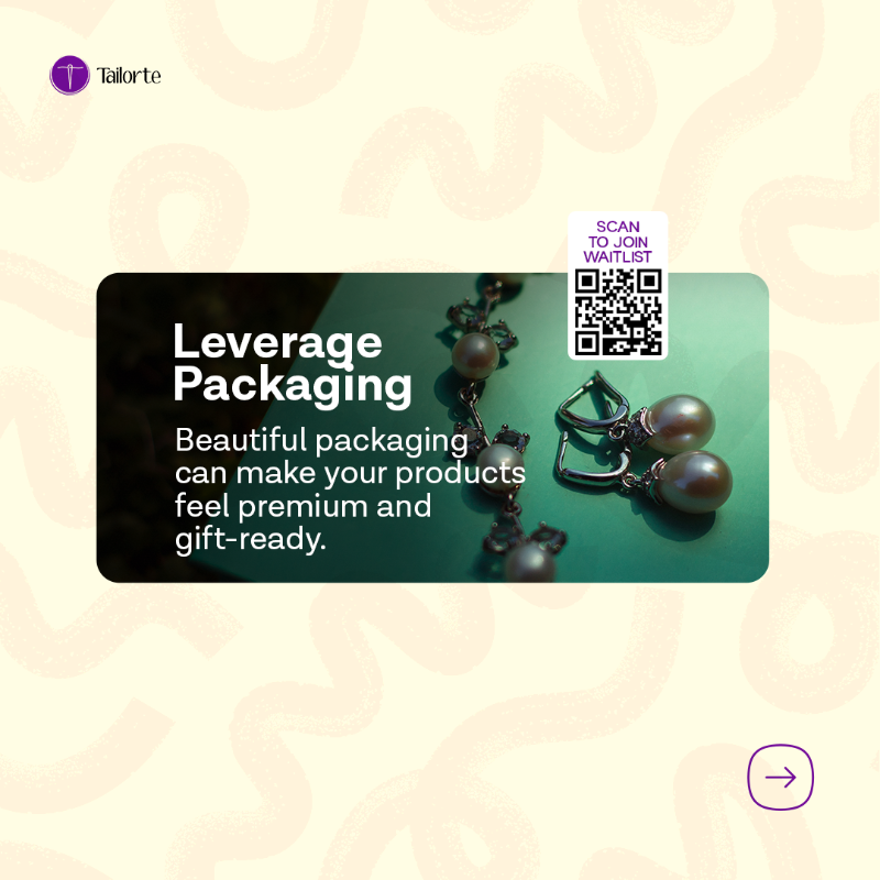 TailorteApp's tweet photo. Are you a Beadmaker? Stay ahead in the fashion industry with Tailorte, the ultimate app for fashion creators.
๐ Join the waitlist for early access to exclusive insights!
#Tailorte #FashionTech #Beadmakers #JewelryDesign #HandmadeJewelry #FashionBusiness