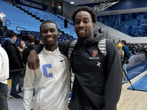 Beat the Streets Wrestling (@beatthestreets) on Twitter photo #BeatTheStreets ➡️ <a href="/IvyLeague/">Ivy League</a>!
BTS Academy alumni Sulayman Bah and Xavier Giles are both from The Bronx and Ivy League starters. They had a chance to catch up after the <a href="/CULionsWR/">Columbia Wrestling</a> vs. <a href="/tigerwrestling/">Princeton Wrestling</a> dual last week.
#NYCWrestling #NYC #BX #NCAAWrestling #Columbia #Princeton #BeatTheStreets ➡️ <a href="/IvyLeague/">Ivy League</a>!
BTS Academy alumni Sulayman Bah and Xavier Giles are both from The Bronx and Ivy League starters. They had a chance to catch up after the <a href="/CULionsWR/">Columbia Wrestling</a> vs. <a href="/tigerwrestling/">Princeton Wrestling</a> dual last week.
#NYCWrestling #NYC #BX #NCAAWrestling #Columbia #Princeton