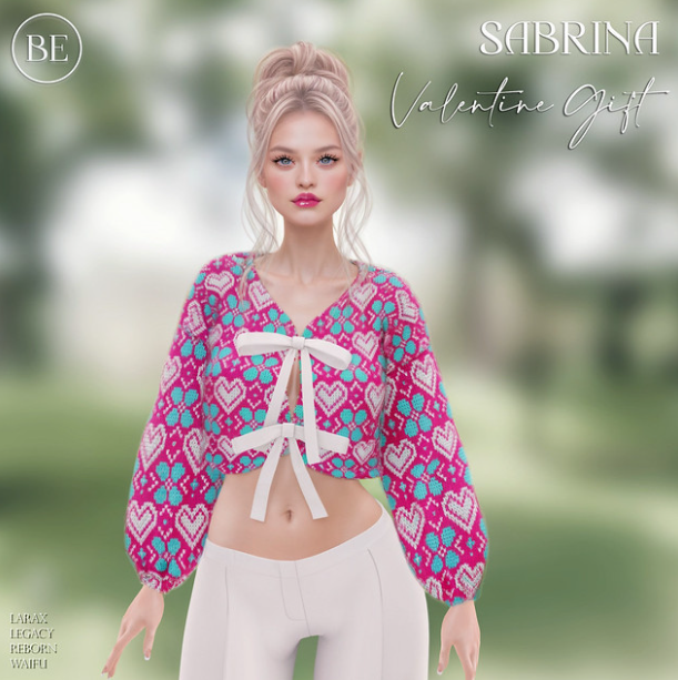KawaiiFeedSL's tweet photo. Belle Epoque: Sabrina Top @ Valentine Shop&amp;Hop〡Taxi: https://t.co/E6PcCb0Anz
#secondlife #metaverse #belleepoque #valentine #shophop #free #gift #kawaiifeed https://t.co/HDkoOCmhN3