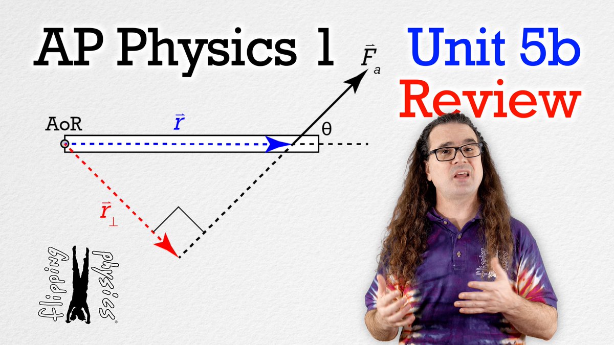 NEW VIDEO! - AP Physics 1 - Unit 5b Review
Torque and Rotational Inertia - Exam Prep
Check it out, eh! youtu.be/uZCqkfmFkCU
#APPhysics1 #Unit5 #RotationalDynamics