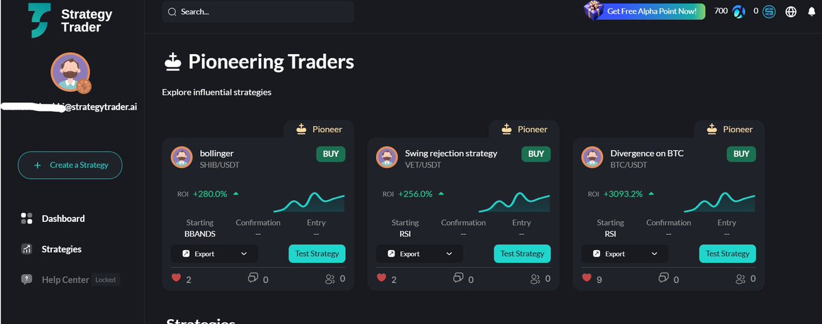 strategytraderE's tweet image. The top three platform strategies that have been pumped.
#strategytrader #STRATEGY #tradeing #trade