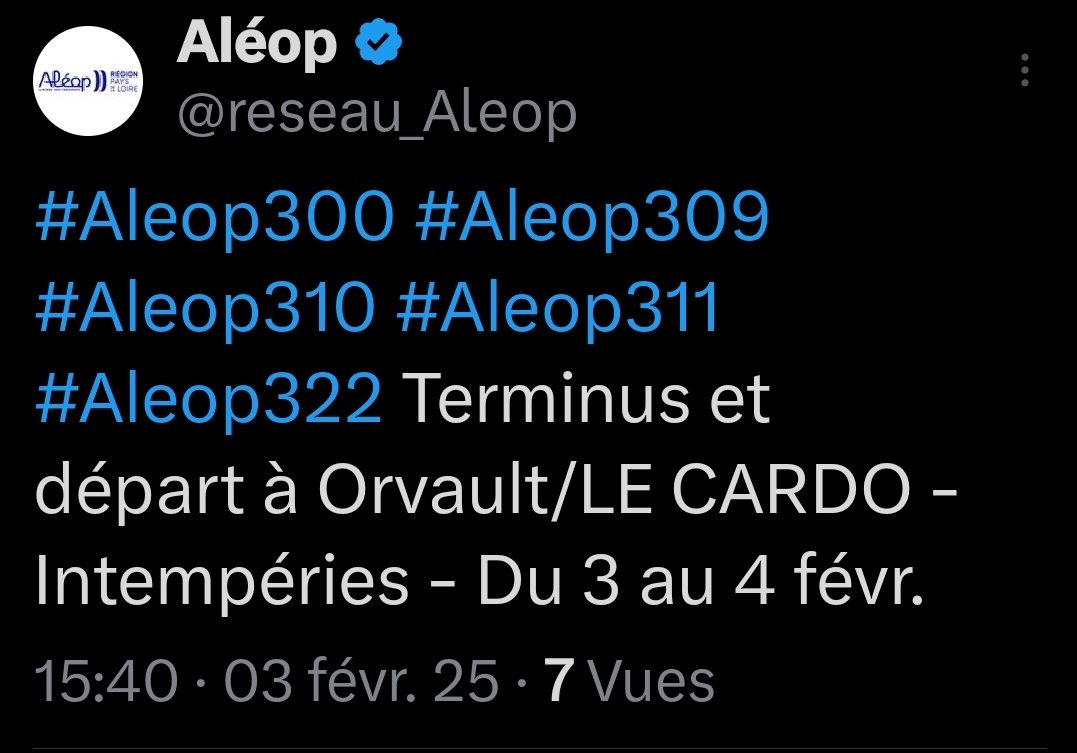 LoloSaxo44's tweet photo. @reseau_Aleop Votre réponse est contredite par un nouveau post... https://t.co/spmRA1zdIt