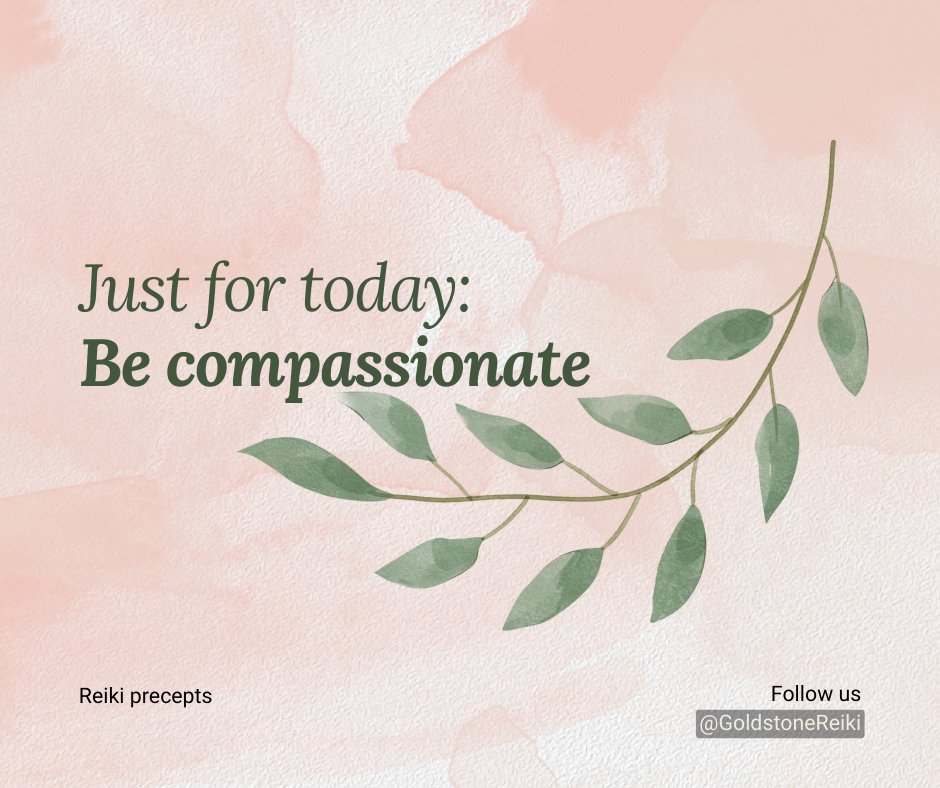 SpookyMrsGreen's tweet image. "Just for today, be compassionate." 💜✨

Start with yourself—be kind, patient, and understanding. Then, extend that same compassion to others. A little kindness can go a long way. 💫 #ReikiPrecepts #BeCompassionate #MindfulMonday #GoldstoneReiki