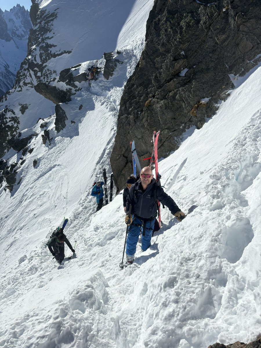 La traversée Crochues-Bérard Avec Nathan #chamonixmontblanc🇫🇷 #skirando #skitouring #vallorcine