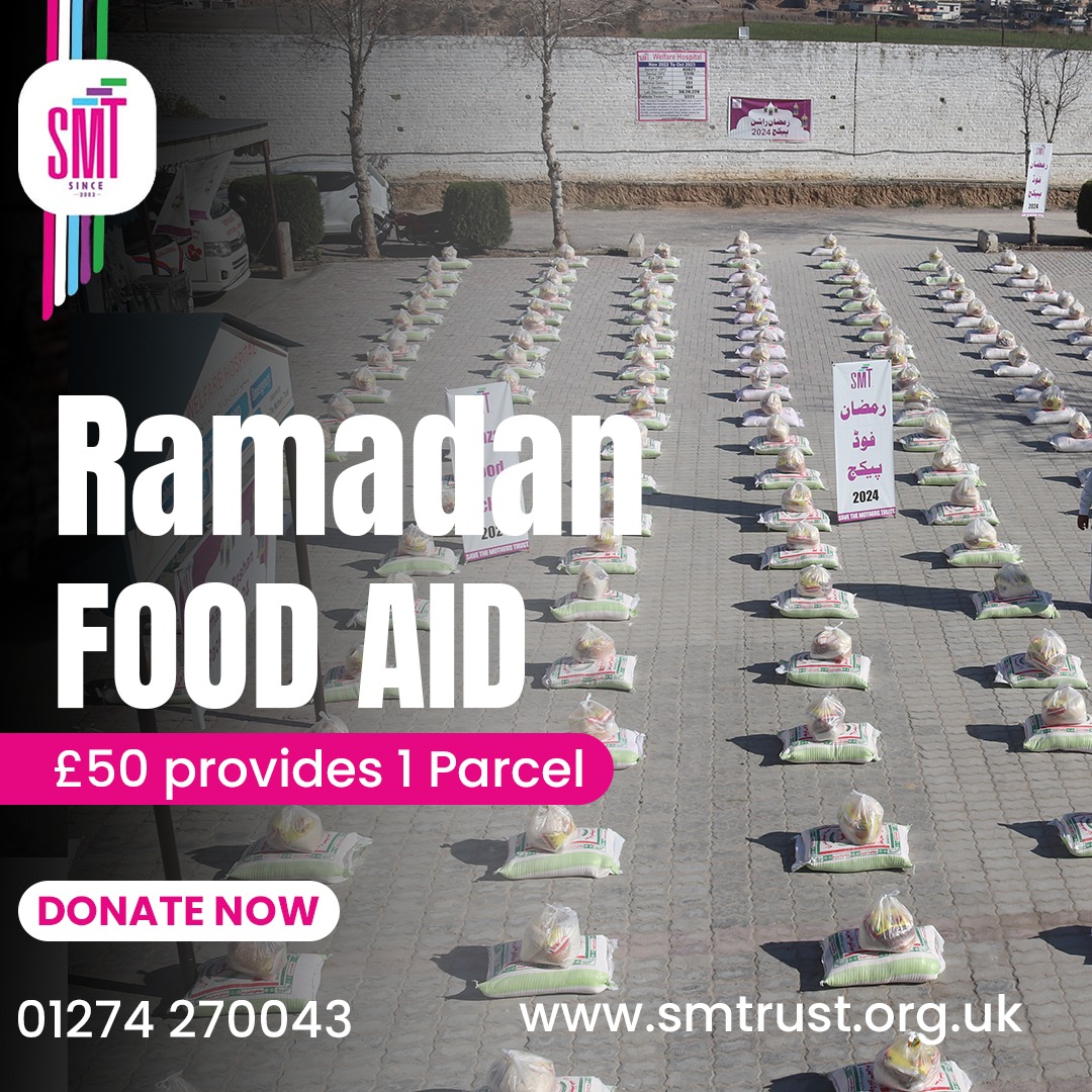 Just £50 can provide a family with essential food supplies for the entire month of Ramadan. Your generosity can make a real difference. Donate today and help ensure no one goes hungry this Ramadan. #RamadanGiving #Charity