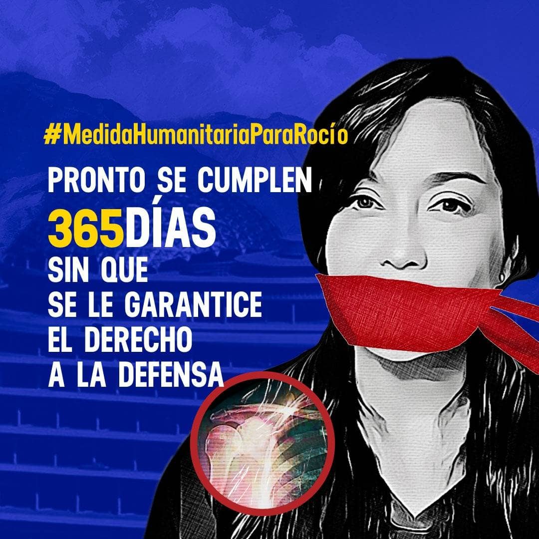 JuderkisA's tweet photo. La defensora de derechos humanos Rocío San Miguel fue detenida el 9 de febrero de 2024, en el aeropuerto internacional de Maiquetía, cuando se disponía a realizar un viaje. No le han permitido a sus abogados acceder al expediente del caso ni asistirla legalmente. https://t.co/hlmnkWpQWM