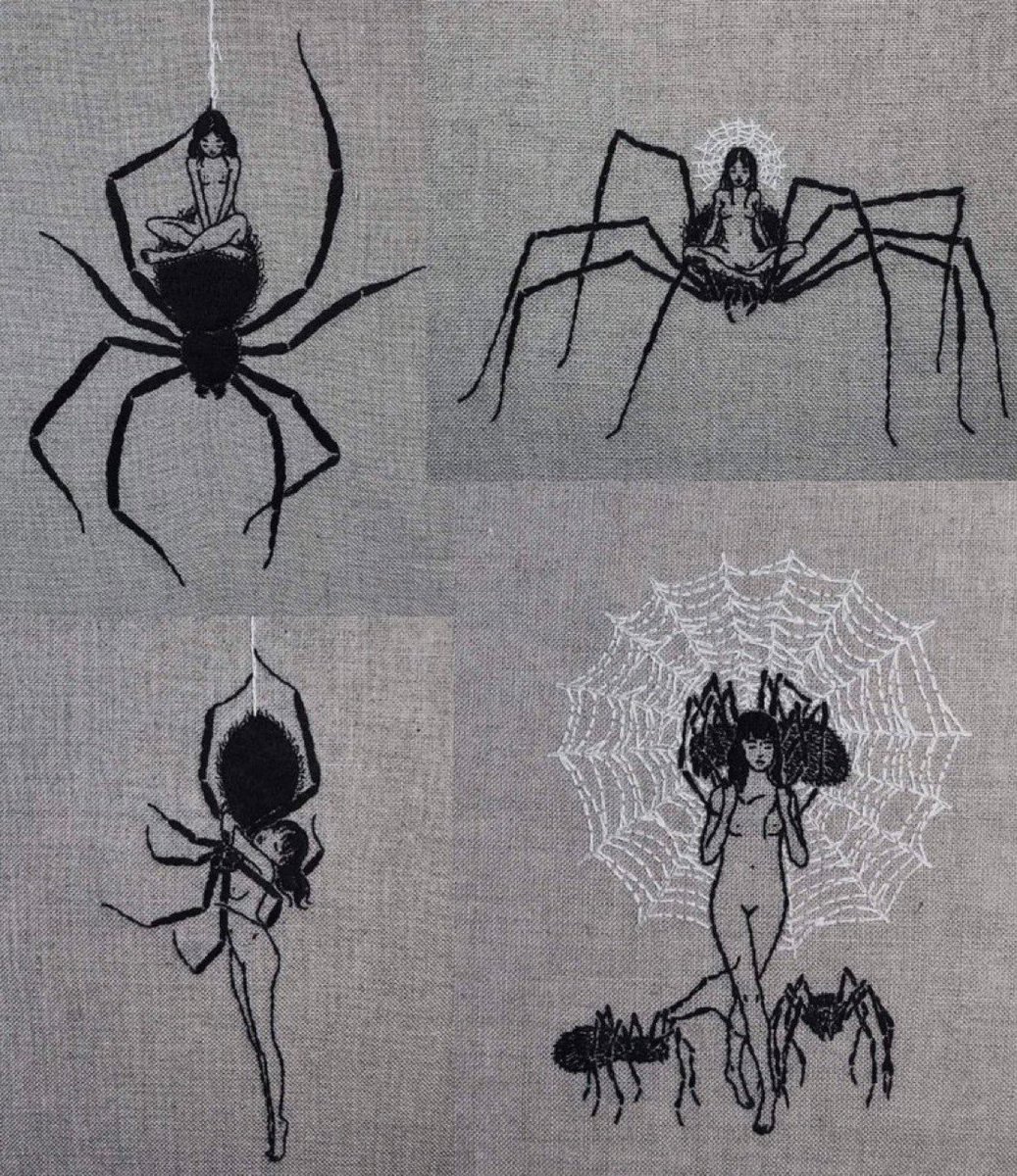 spider embroidery 🕷️

by adipocere