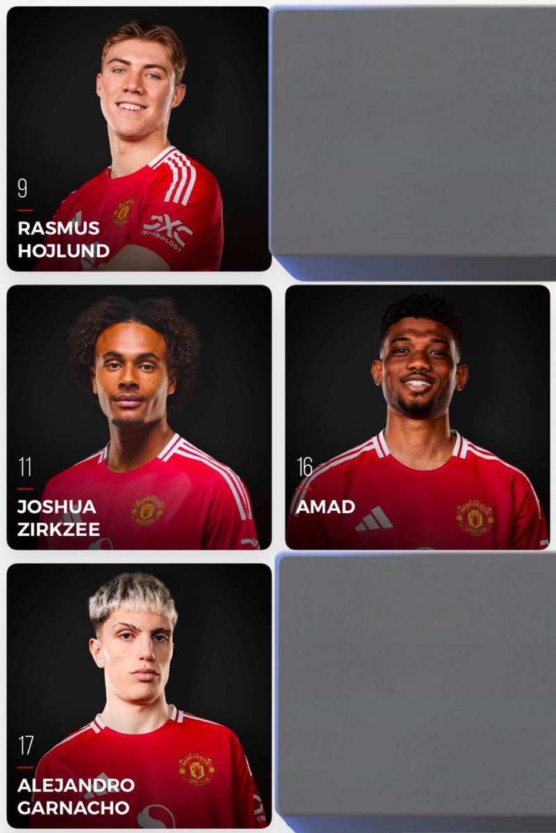 FrankEra_'s tweet photo. Spoilt for choice in attack for the remainder of the season. https://t.co/0lmaHoEDBl