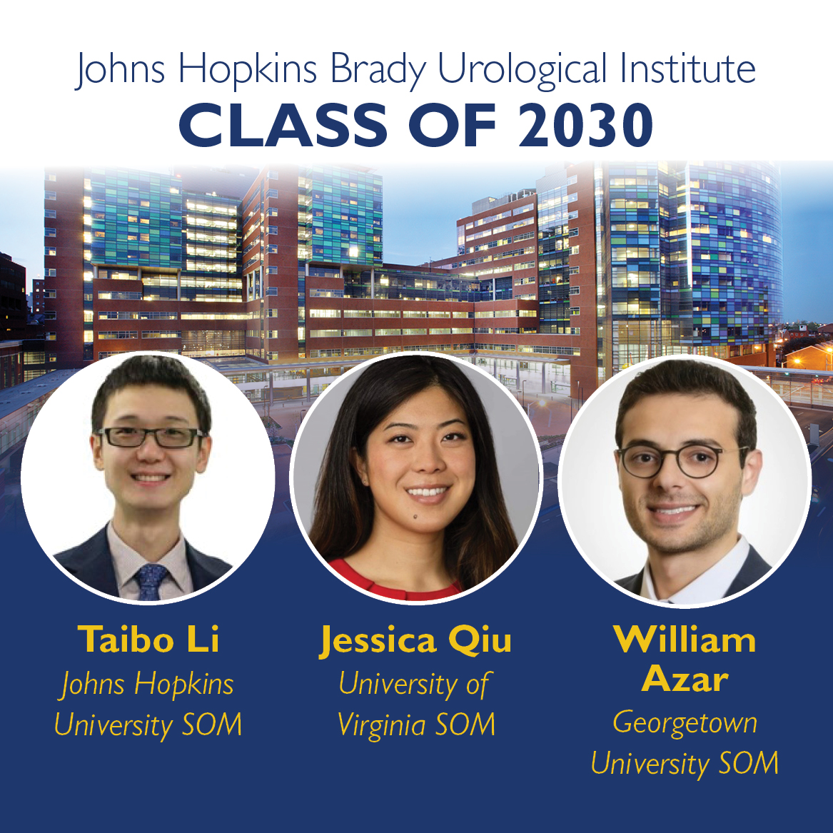 The Johns Hopkins Brady Urological Institute (@brady_urology) on Twitter photo We're proud to announce the <a href="/HopkinsMedicine/">Johns Hopkins Medicine</a> Brady Urological Institute Residency Class of 2030!
Congratulations and welcome to the team!! #urologymatch2025 #MatchDay We're proud to announce the <a href="/HopkinsMedicine/">Johns Hopkins Medicine</a> Brady Urological Institute Residency Class of 2030!
Congratulations and welcome to the team!! #urologymatch2025 #MatchDay