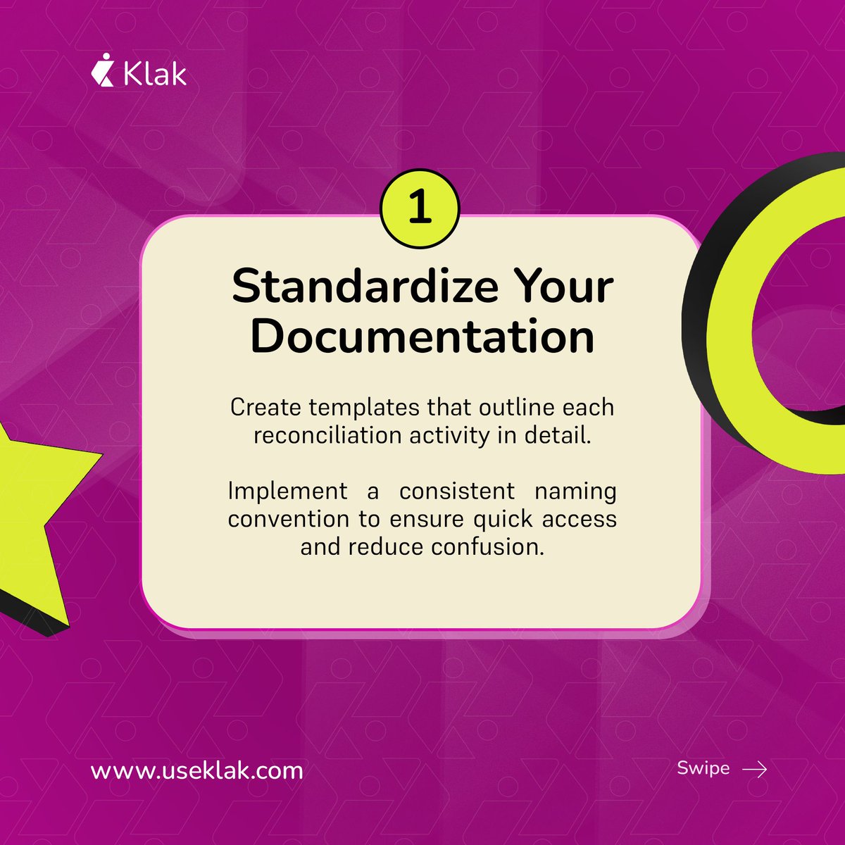 useklak's tweet image. Ready to take your reconciliation process to the next level? 

Klak&apos;s automated solutions can help you get there faster.

Tell us the most helpful tip in the comment section 👇

#Klak #FinanceOperations #Reconciliation