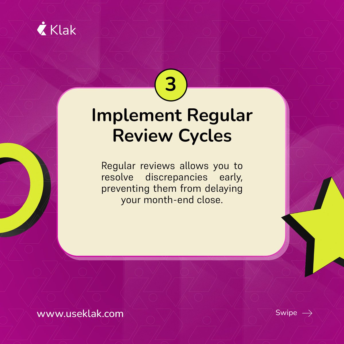 useklak's tweet image. Ready to take your reconciliation process to the next level? 

Klak&apos;s automated solutions can help you get there faster.

Tell us the most helpful tip in the comment section 👇

#Klak #FinanceOperations #Reconciliation