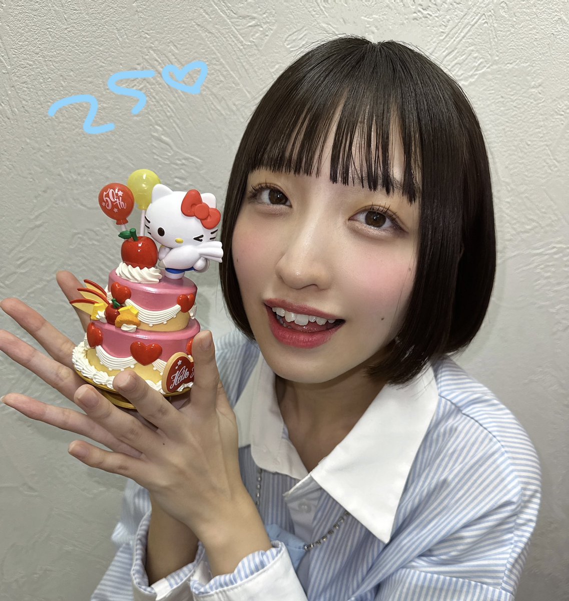 ✧｡ H͙a͙p͙p͙y͙ B͙i͙r͙t͙h͙d͙a͙y͙ ₊ ⊹₊˚⊹ ᰔ 2月4日は 水色担当早桜