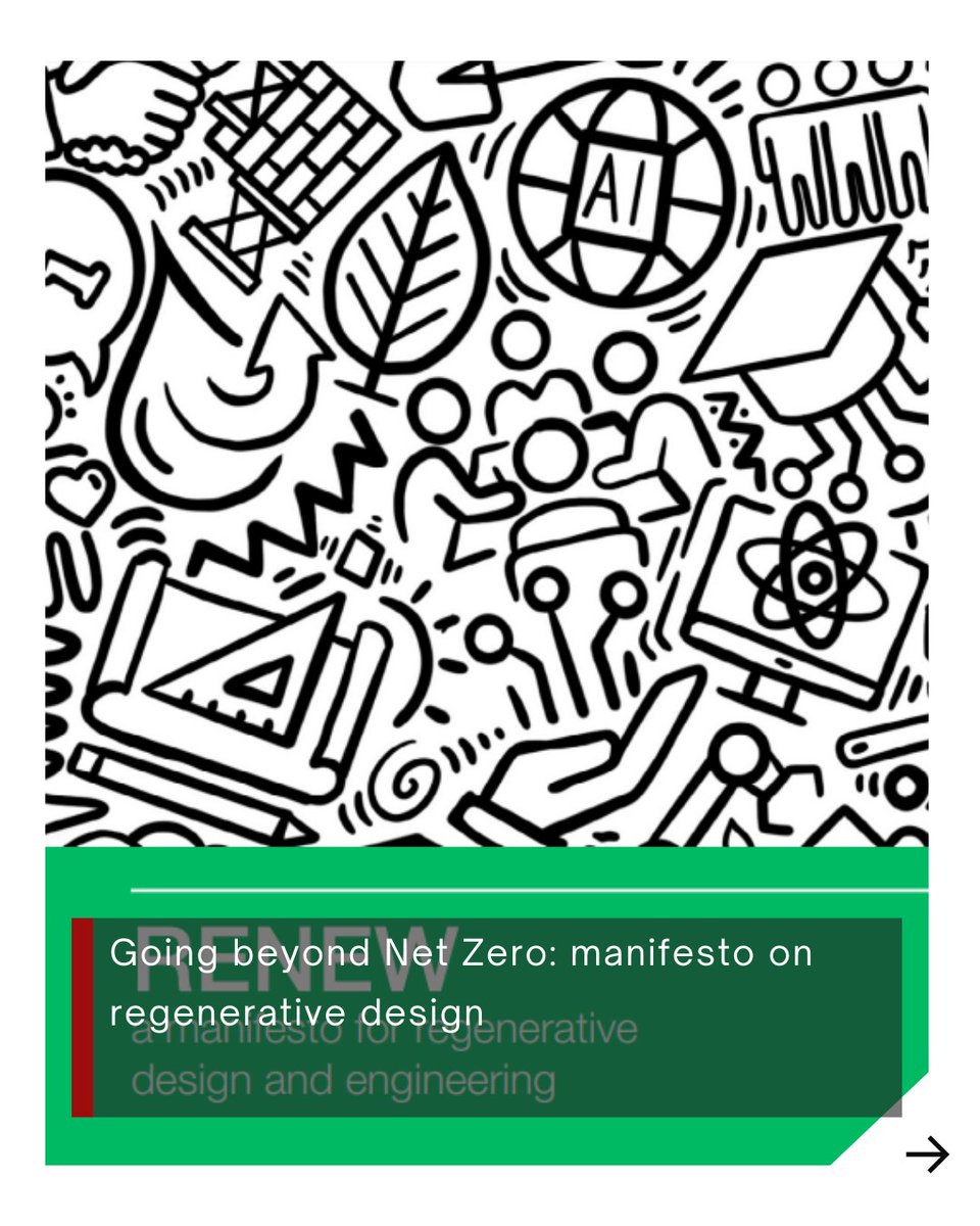 ArchitectsDF's tweet image. A team of engineers, architects, and researchers from the University of Bath has published a manifesto on regenerative design and engineering

architectsdatafile.co.uk/news/going-bey…

#RegenerativeDesign #NetPositive #SustainableArchitecture #ClimateAction