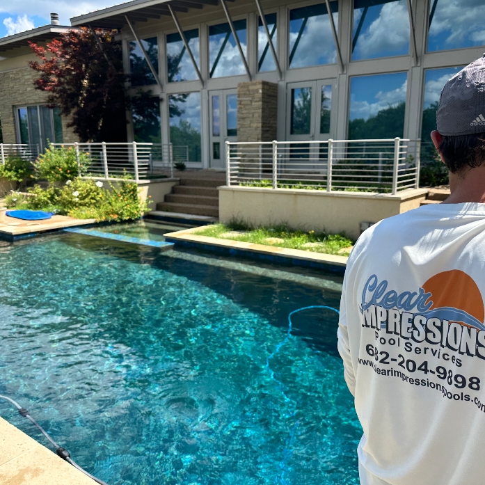 ClearCleanPool's tweet image. Give the professionals at Clear Impressions Pool Services a call for knowledgeable quality work!

#poolequipmentrepair
#masticreplacement
#poolserviceexcellence