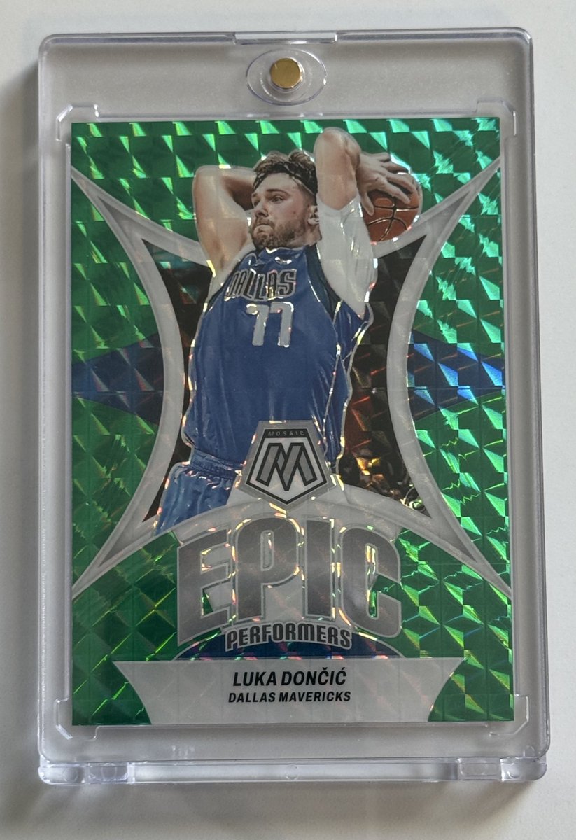 LukeTheDuke4009's tweet photo. Check out 2023-24 #Mosaic #Basketball #LukaDoncic #Epic #Performers #Green #Mosaic #9 #MagnetCase #MT https://t.co/rN0oMgTqqj #eBay via @eBay https://t.co/j2Powl8Ago