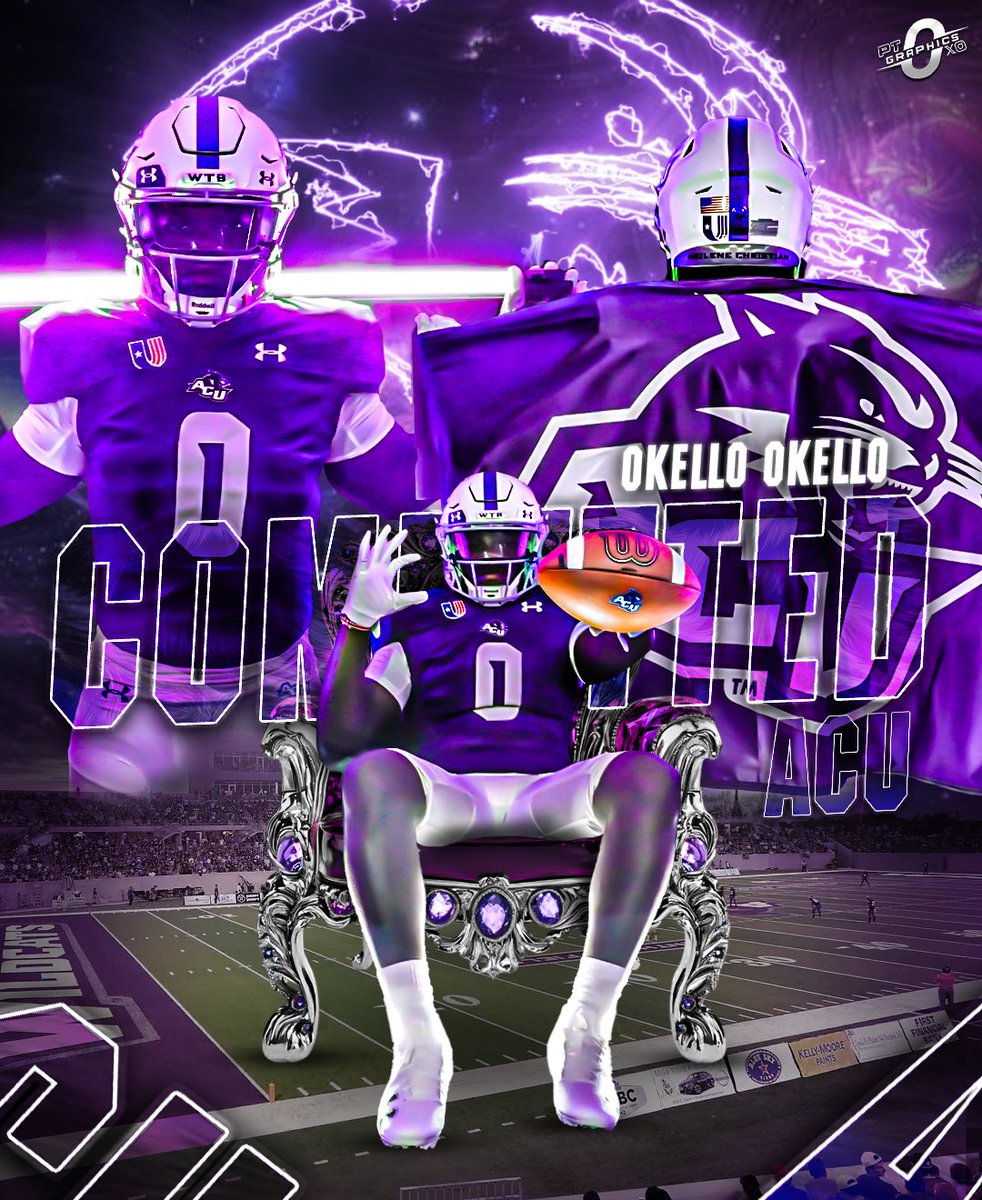 okello “double 0” okello (@okellookello10) on Twitter photo 1000% Committed🟣⚪️ #AGTG #GoWildcats <a href="/coachp_ACU/">Keith Patterson</a> <a href="/ACUFootball/">ACU Football</a> <a href="/CoachNickHolt/">Nick Holt</a> <a href="/coachjsam/">Joseph Sam</a> <a href="/bowievolfb/">Arlington Bowie Football</a> <a href="/CoachJ_O/">Coach J.O.</a> <a href="/CoachC_Osunde/">C.O.365 Training</a> <a href="/TFloss32/">Todd Glawson</a> <a href="/JGonzalesJr10/">Julio Gonzales Jr.</a> <a href="/BenjaminGolan/">Ben Golan</a> 1000% Committed🟣⚪️ #AGTG #GoWildcats <a href="/coachp_ACU/">Keith Patterson</a> <a href="/ACUFootball/">ACU Football</a> <a href="/CoachNickHolt/">Nick Holt</a> <a href="/coachjsam/">Joseph Sam</a> <a href="/bowievolfb/">Arlington Bowie Football</a> <a href="/CoachJ_O/">Coach J.O.</a> <a href="/CoachC_Osunde/">C.O.365 Training</a> <a href="/TFloss32/">Todd Glawson</a> <a href="/JGonzalesJr10/">Julio Gonzales Jr.</a> <a href="/BenjaminGolan/">Ben Golan</a>