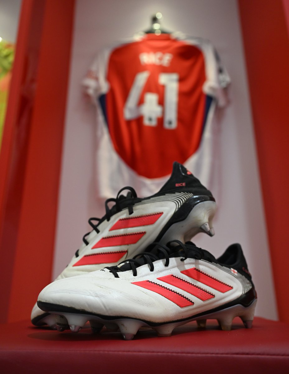 Arsenal's tweet image. For the game’s most creative players. 🎨⚽️ 

Declan Rice in the new @adidasfootball COPA boots