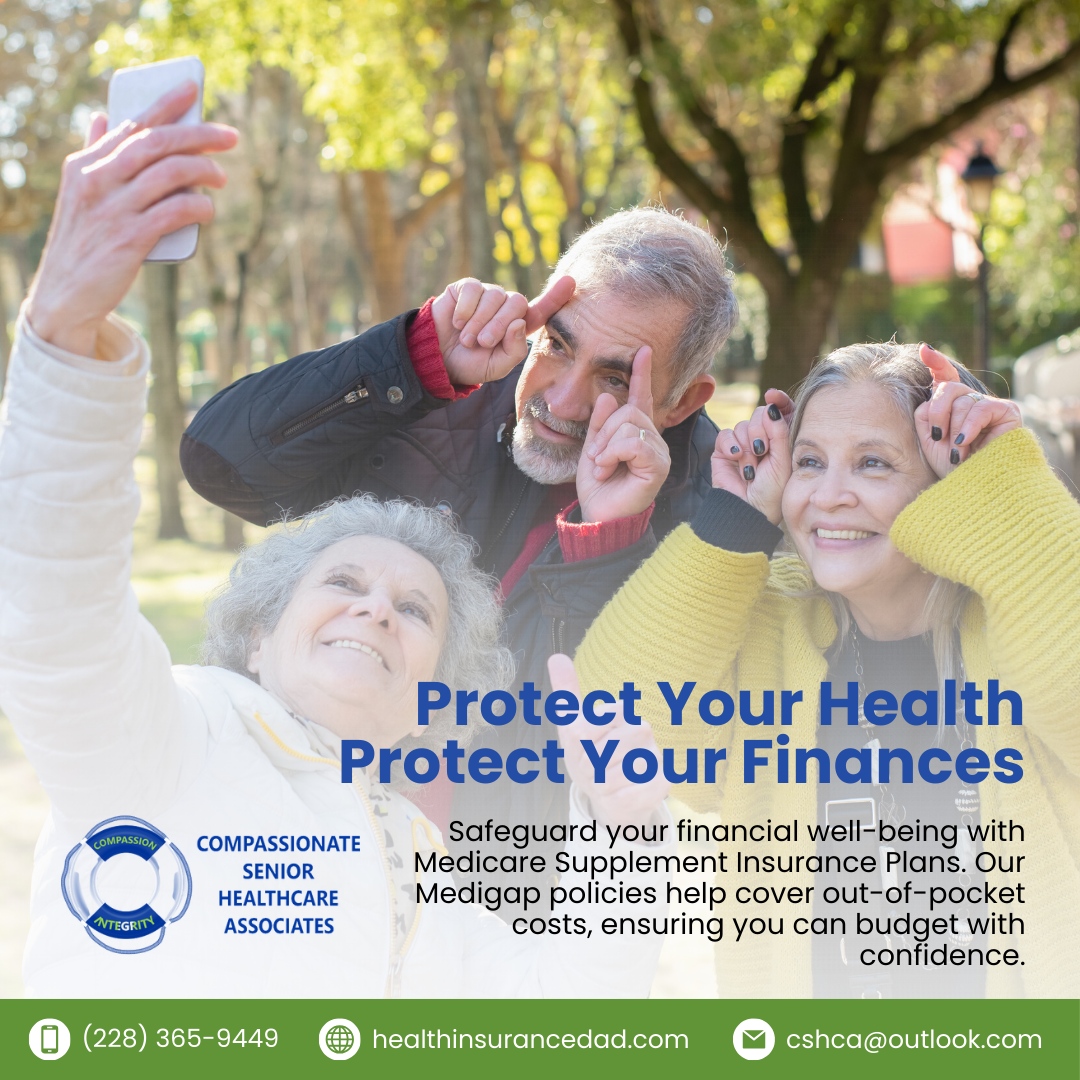 Protect your health, protect your finances! 💼💊 

Medicare Supplement Insurance Plans (Medigap) help safeguard your financial well-being by covering out-of-pocket costs. 

With our expert guidance, you can budget with confidence while ensuring you have the health coverage you...