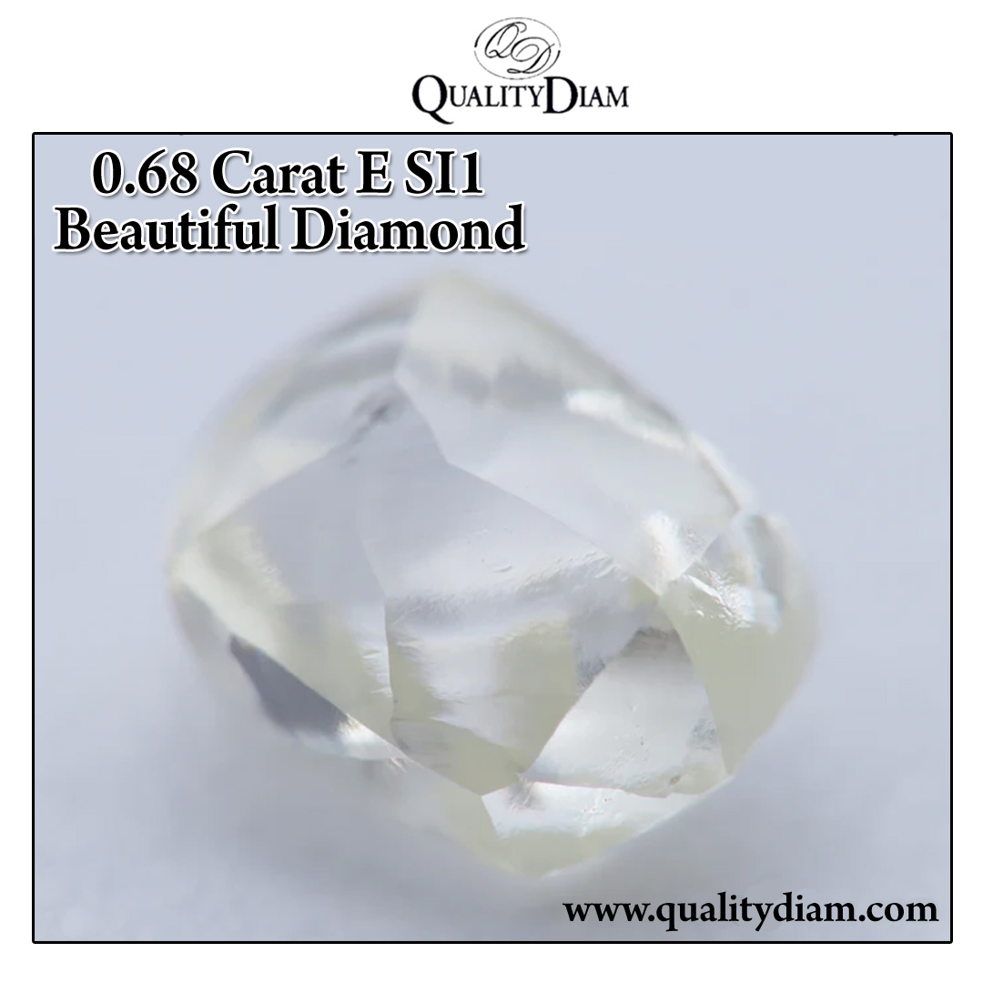 qualitydiam's tweet photo. 0.68-carat diamond features an E color grade, ensuring exceptional whiteness and brilliance. With an SI1 clarity rating, it has slight inclusions visible under magnification but remains eye-clean.
 
Shop Online: https://t.co/lv9OCmUasU

#qualitydiam #uncutdiamond https://t.co/QEvgj9m0hZ