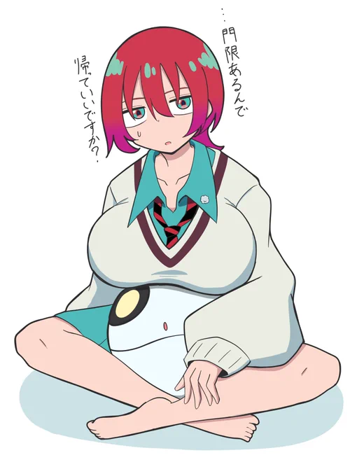 マチュ描いたけどデカ過ぎたな…ハロが。 