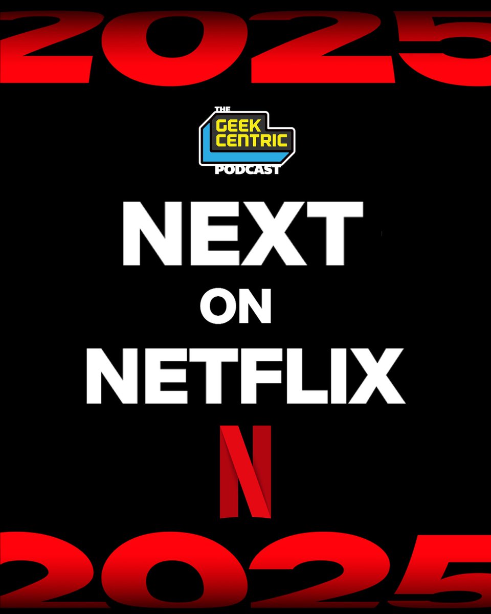 GeekcentricYT's tweet photo. Our latest #ThisWeekInGeek is here! We’re breaking down everything we saw at @netflix and @Netflix_CA 2025 preview event—from upcoming movies and shows to exciting Canadian content. Don’t miss our recap of #WhatsNext! 🎬🎤
Listen now ▶️ https://t.co/SUafUmx7VQ https://t.co/QLbxHCGHBp