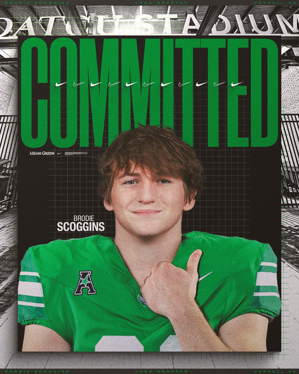 Brodie Scoggins (@brodie_scoggins) on Twitter photo After much thought and consideration, I've decided to decommit from Missouri Western State and commit to the University of North Texas!! #GMG🦅 <a href="/CoachSvoboda/">Drew Svoboda</a> <a href="/Coach_Conwell/">Dan Conwell</a>
<a href="/coppellfootball/">Coppell Football</a> <a href="/A_Wiley30/">Antonio Wiley</a> <a href="/HeathNaragon/">Heath Naragon</a> After much thought and consideration, I've decided to decommit from Missouri Western State and commit to the University of North Texas!! #GMG🦅 <a href="/CoachSvoboda/">Drew Svoboda</a> <a href="/Coach_Conwell/">Dan Conwell</a>
<a href="/coppellfootball/">Coppell Football</a> <a href="/A_Wiley30/">Antonio Wiley</a> <a href="/HeathNaragon/">Heath Naragon</a>