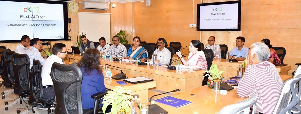 SMEOdisha's tweet photo. The School & Mass Education Dept, Govt. of Odisha has signed an MoU with @CK12Foundation to provide world-class educational resources to students & teachers across Odisha.
#DigitalLearning
#MoU https://t.co/oIpdsjij4w