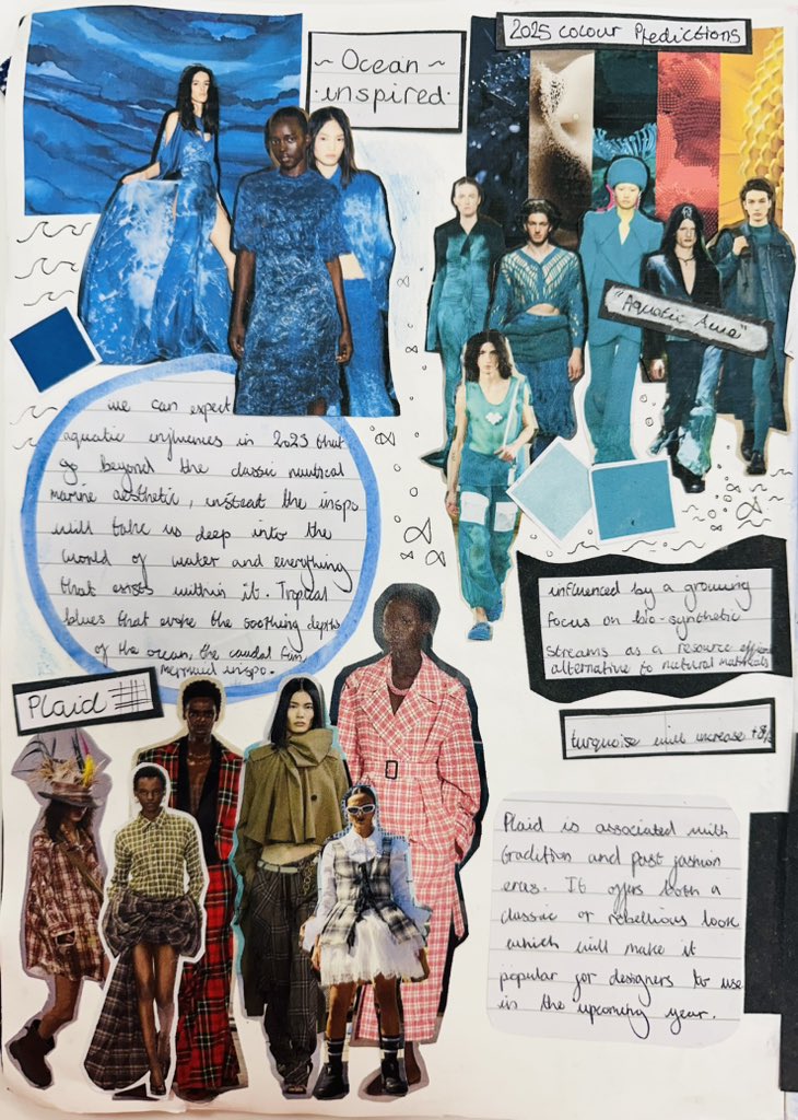 Textiles2XL's tweet photo. Year 10: Fantastic sketchbook pages by Louisa Prosser for the high street giant project. Bendigedig! 2of2 https://t.co/Effzdwd1Pn