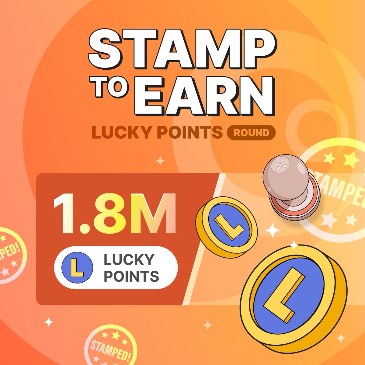 playbuxco's tweet photo. 💡 Got #Playbux NFTs? Stamp to Earn up to 1,800,000 Lucky Points! Your points depend on the rarity of your #NFTs—SSR NFTs earn bigger! 🎟️
💎 Standard Stamp = 44,000 Lucky Points/Day
💎 Ultra Stamp = 16,000 Lucky Points/Day
👉 https://t.co/ygcFprbKuR🌟 https://t.co/XlzmqWAtSI