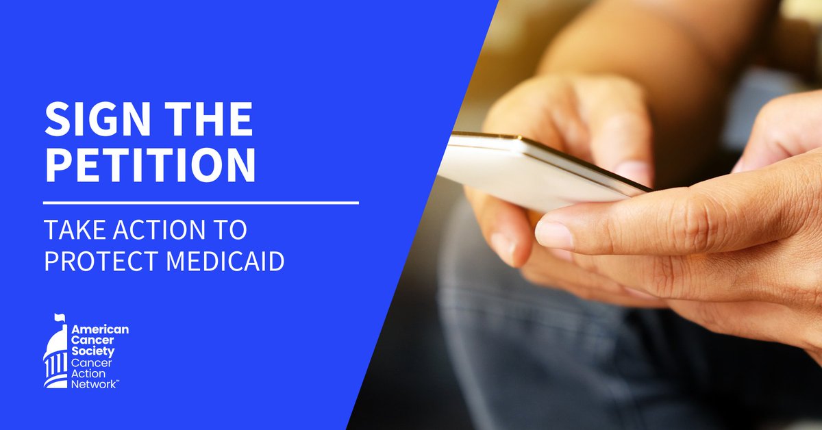 #Medicaid is under attack.

Despite its vital role in the fight against cancer, some members of Congress are considering cuts to this lifesaving program.

Sign the petition urging Congress to oppose cuts to Medicaid: act.fightcancer.org/a/sign-petitio…